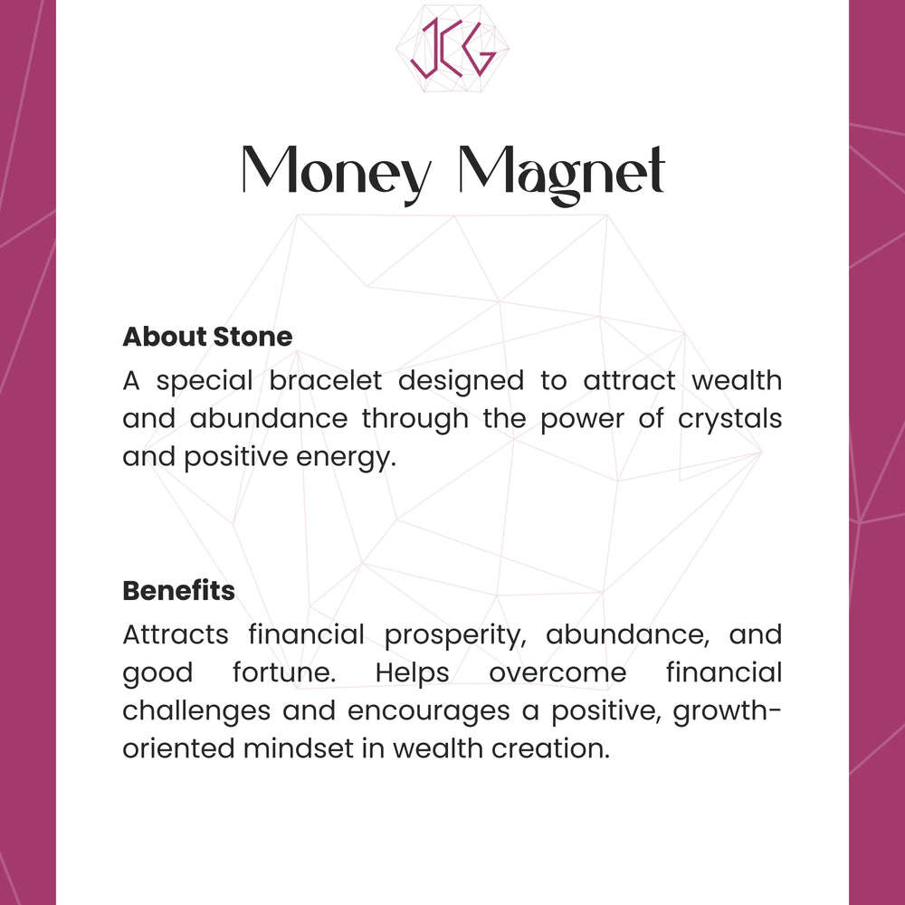 Money Magnet Bracelet 8mm