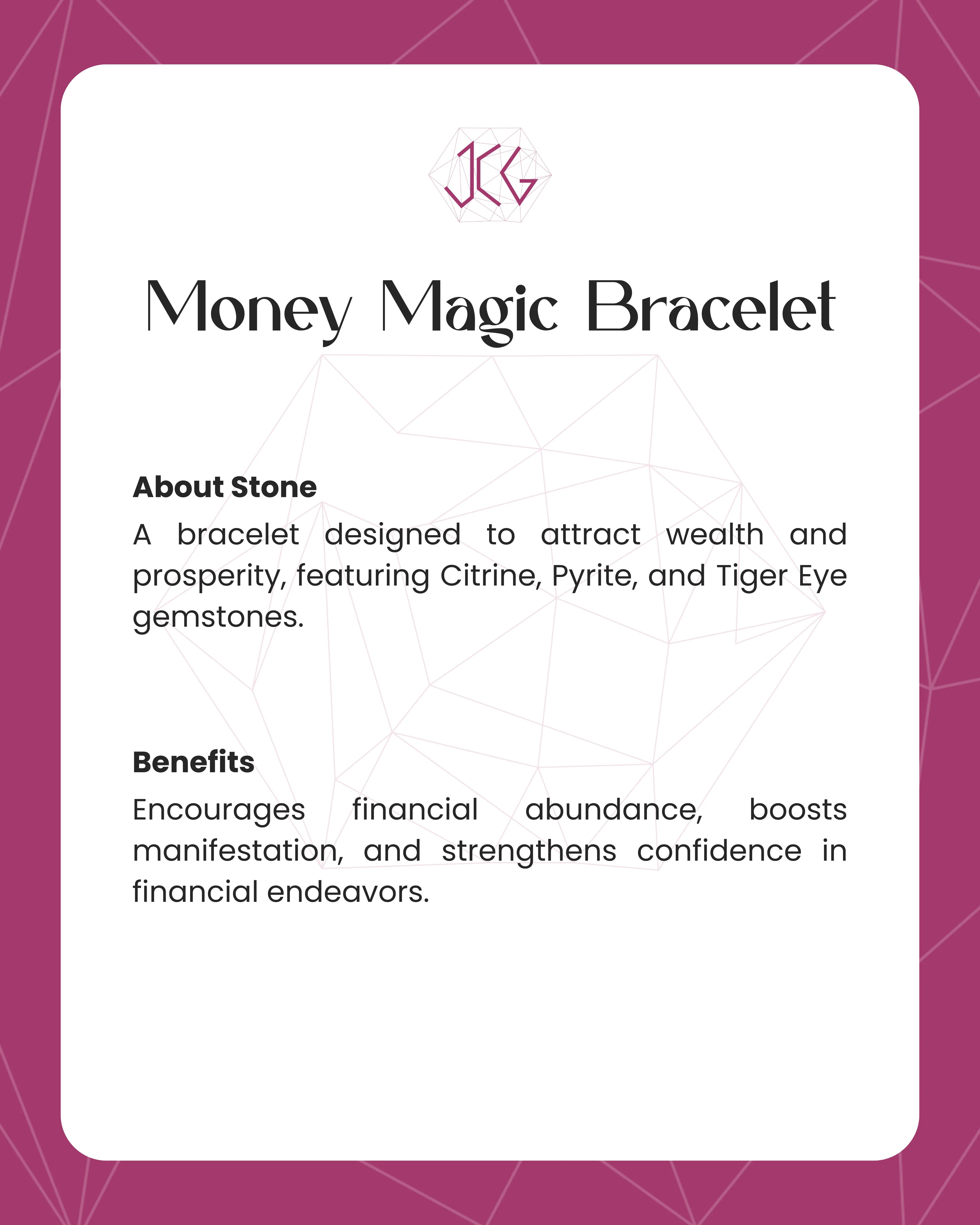 Money Magic Bracelet 8mm