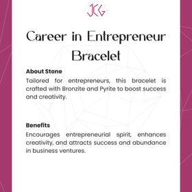 Career in Entrepreneur Bracelet 8mm