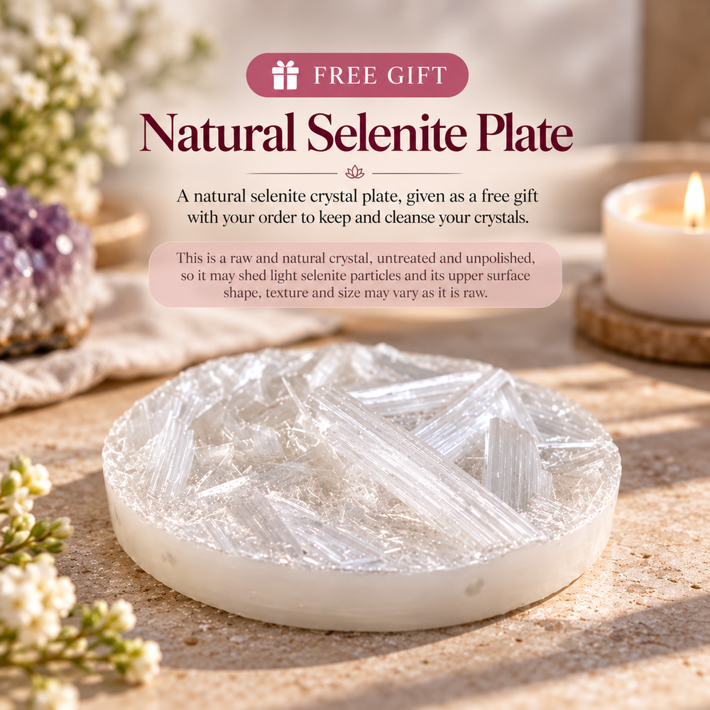 Sagittarius Metallic Bracelet with Free Selenite Plate (With Certificate)