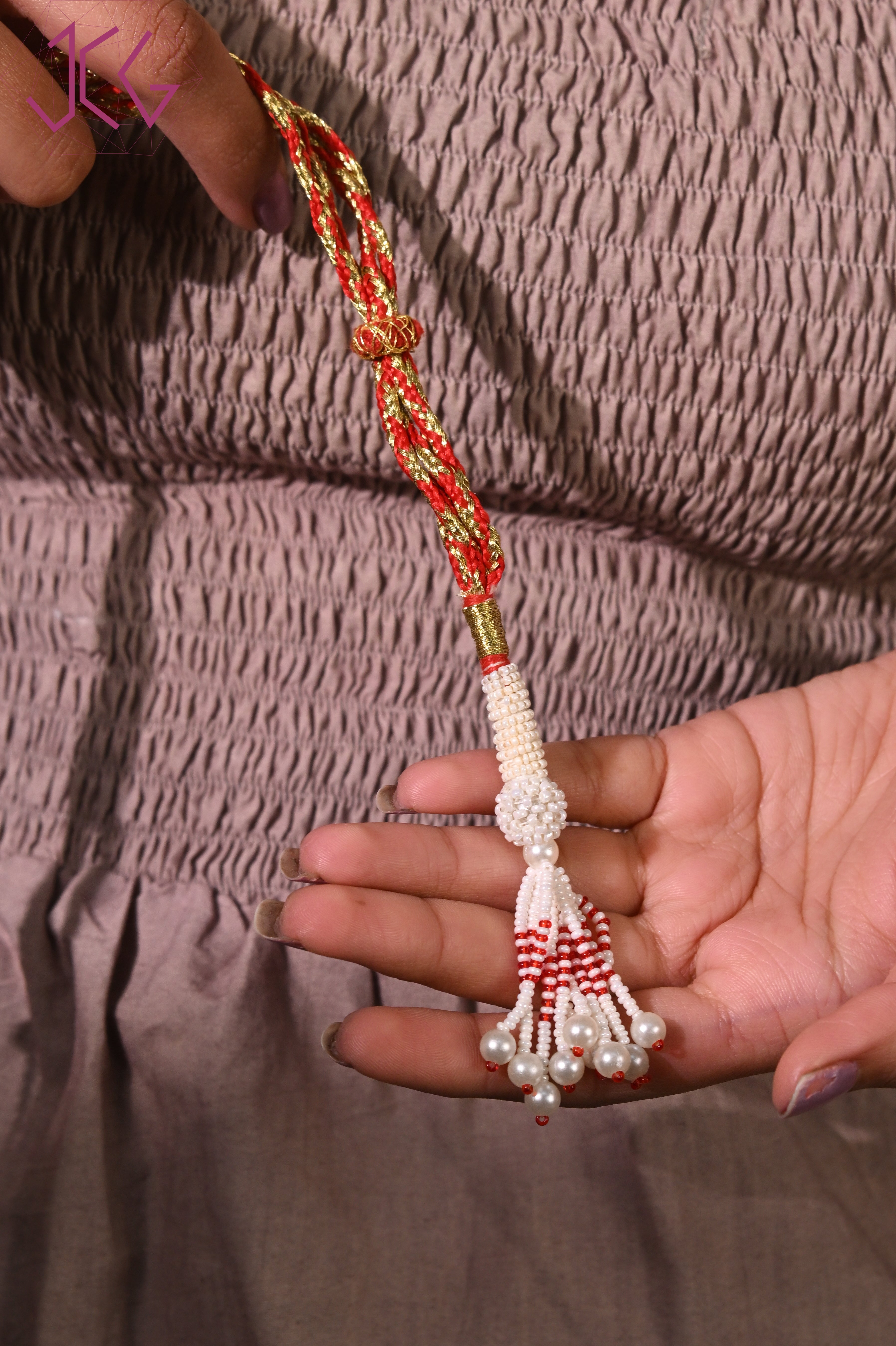 Natural Rudraksha Beaded Necklace (With Certificate)
