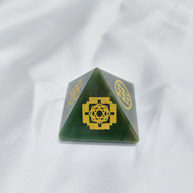 GREEN JADE LAXMI SHREEYANTRA