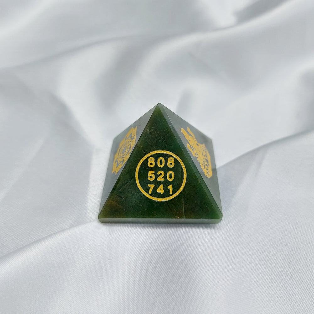GREEN JADE LAXMI SHREEYANTRA