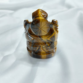 NATURAL TIGER EYE LORD GANESH STATUE, NATURAL TIGER EYE