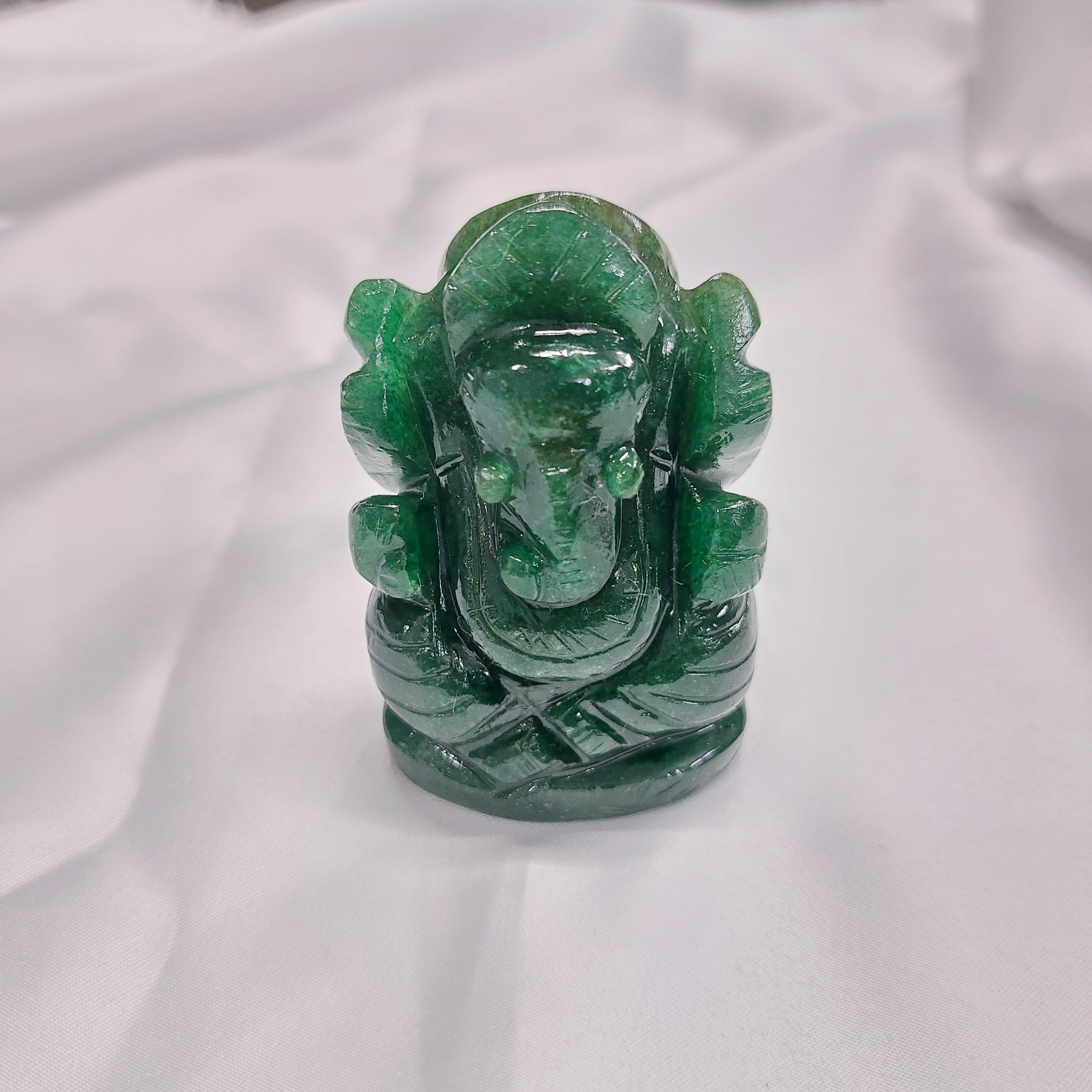GREEN JADE LORD  GANESH