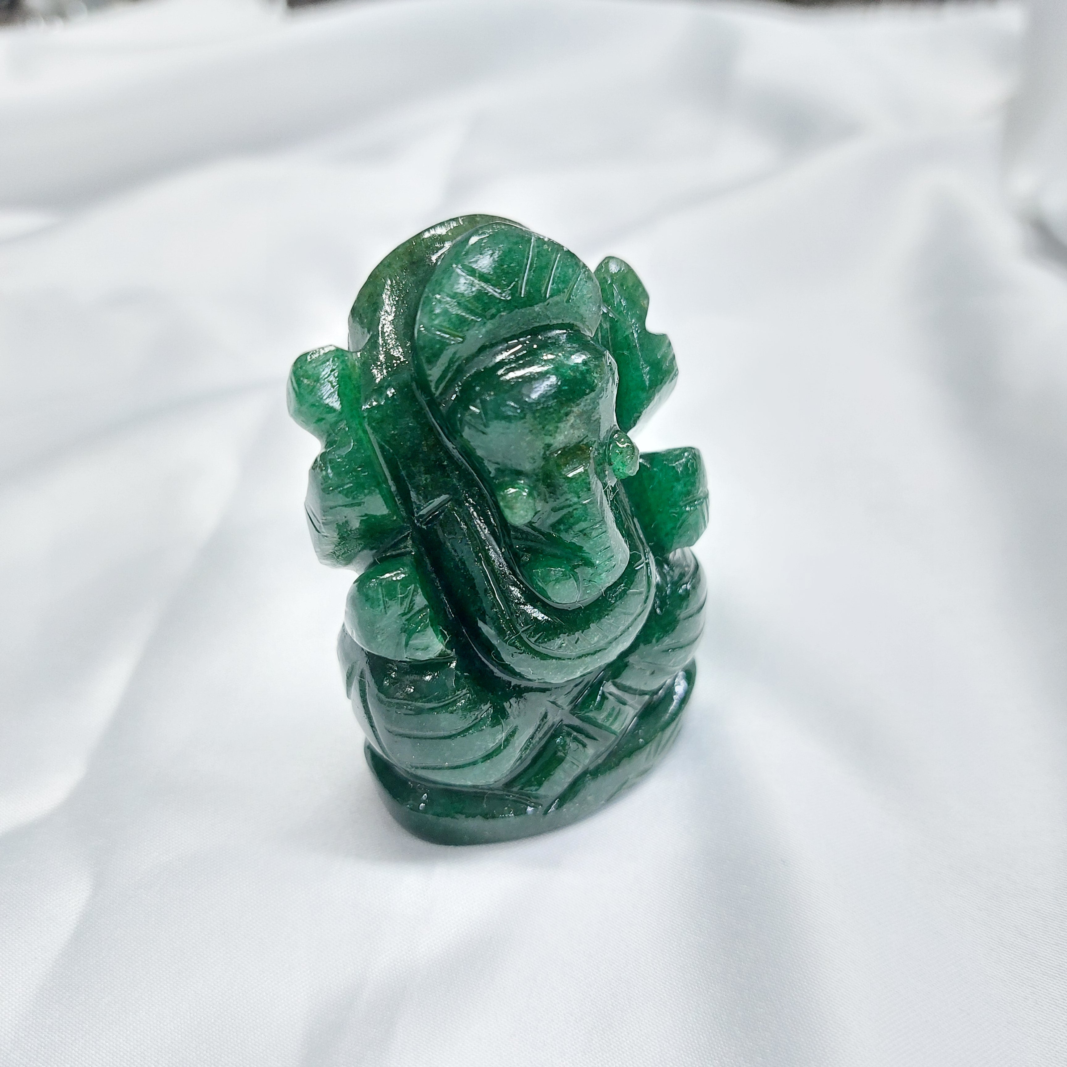 GREEN JADE LORD  GANESH