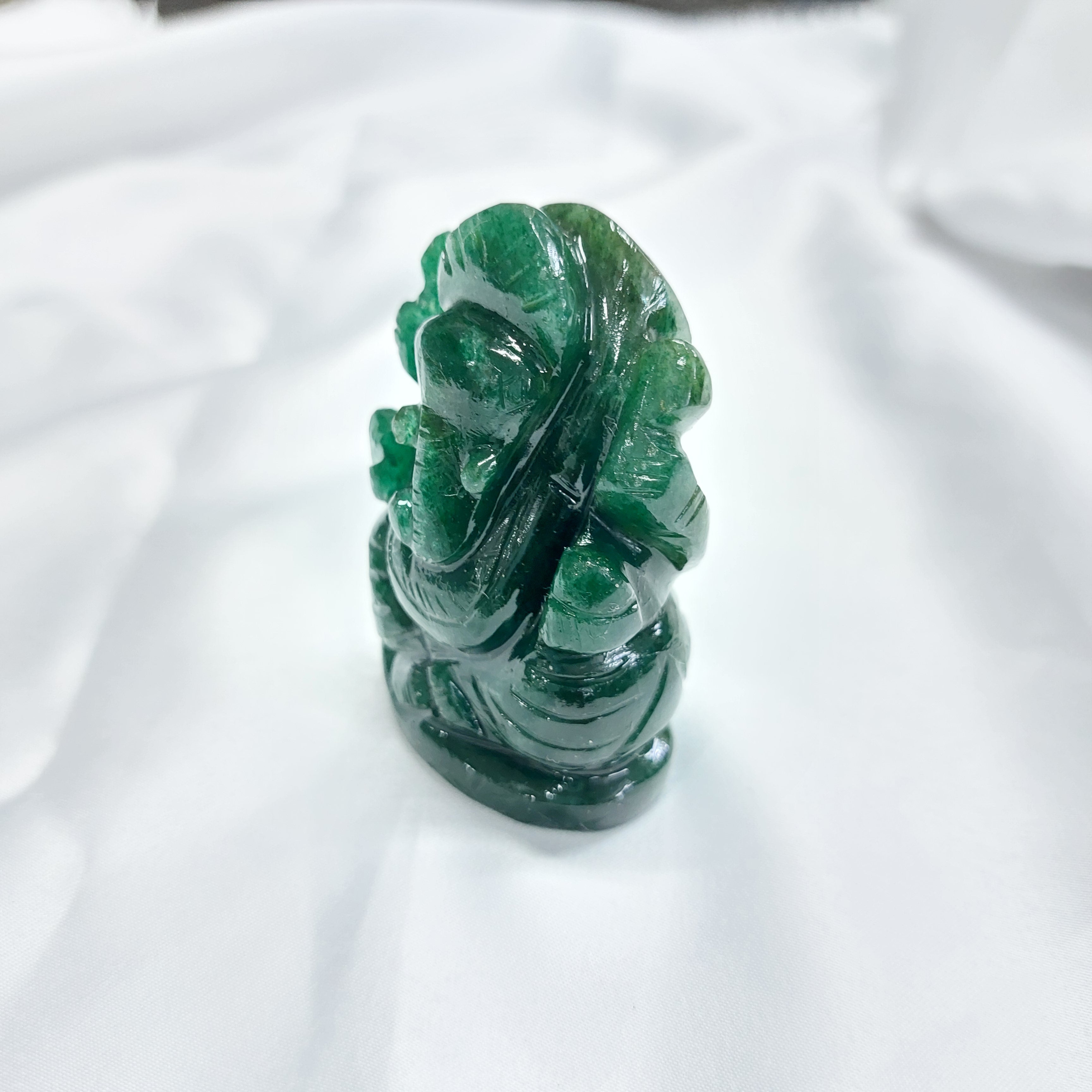 GREEN JADE LORD  GANESH