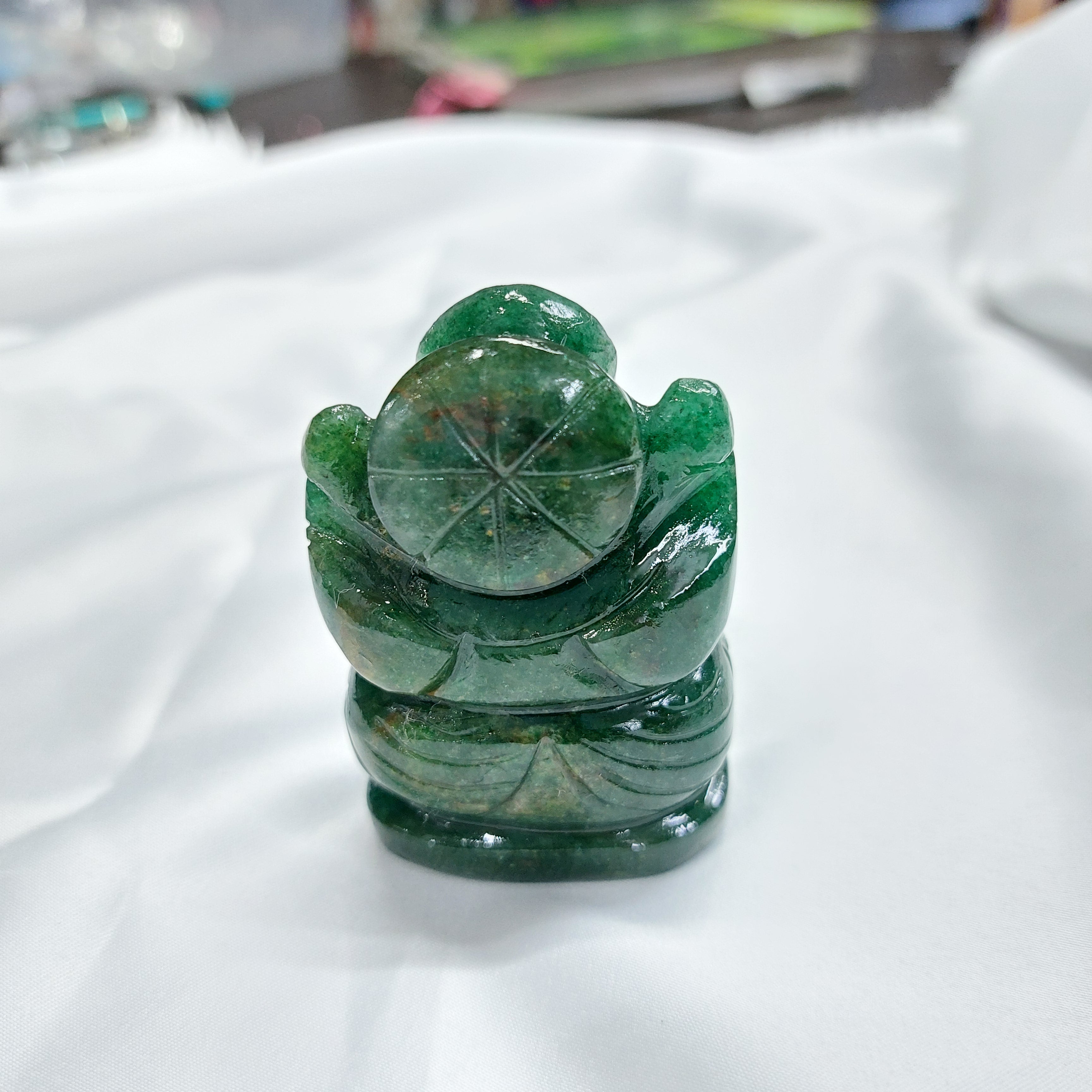 GREEN JADE LORD  GANESH