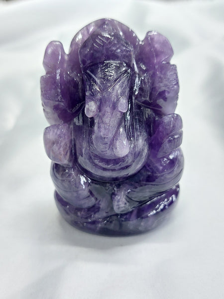 NATURAL AMETHYST BIG GANESH anxiety relief