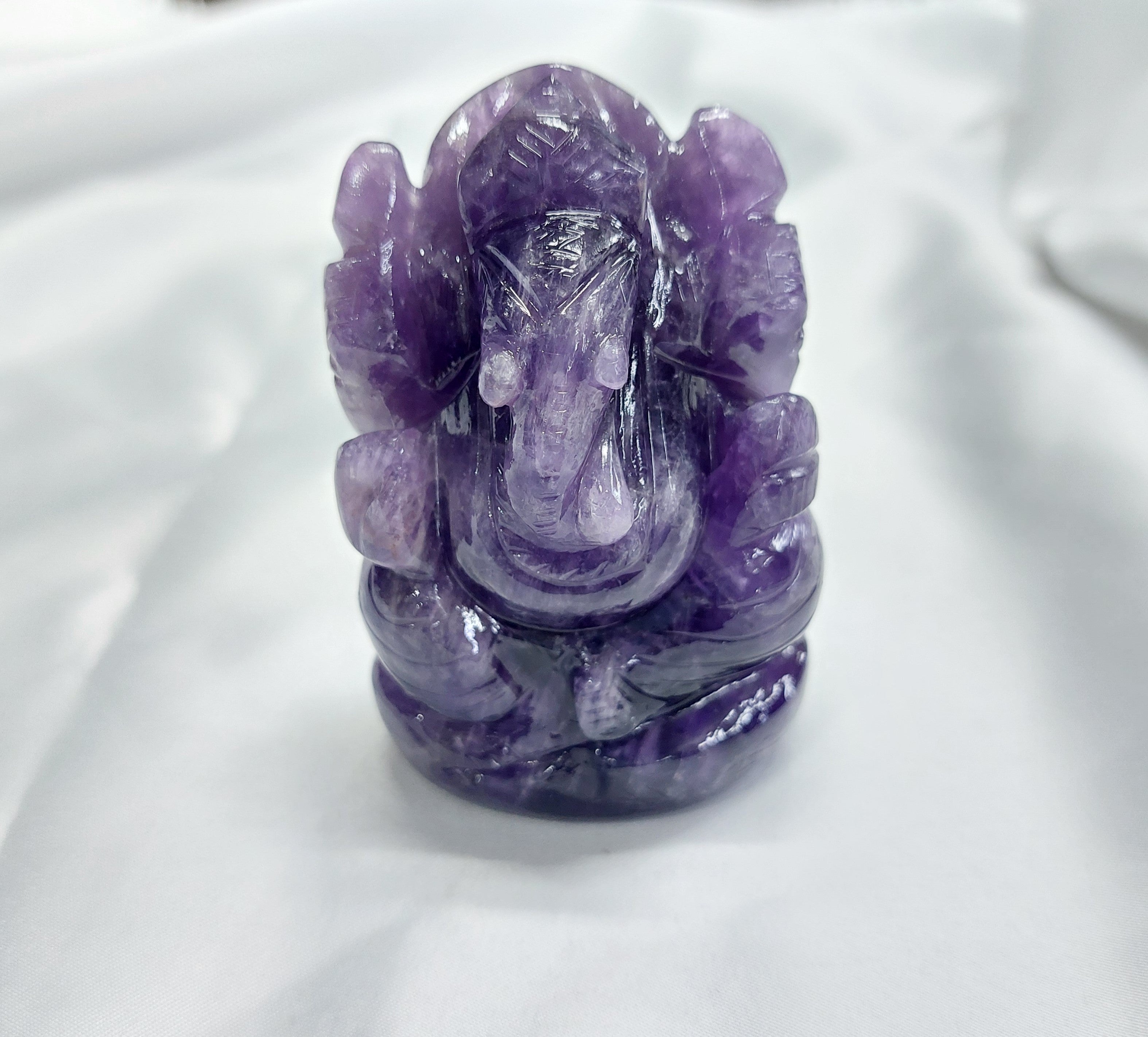 NATURAL AMETHYST BIG GANESH