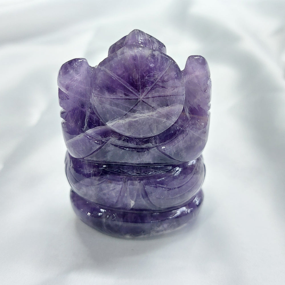 NATURAL AMETHYST BIG GANESH anxiety relief