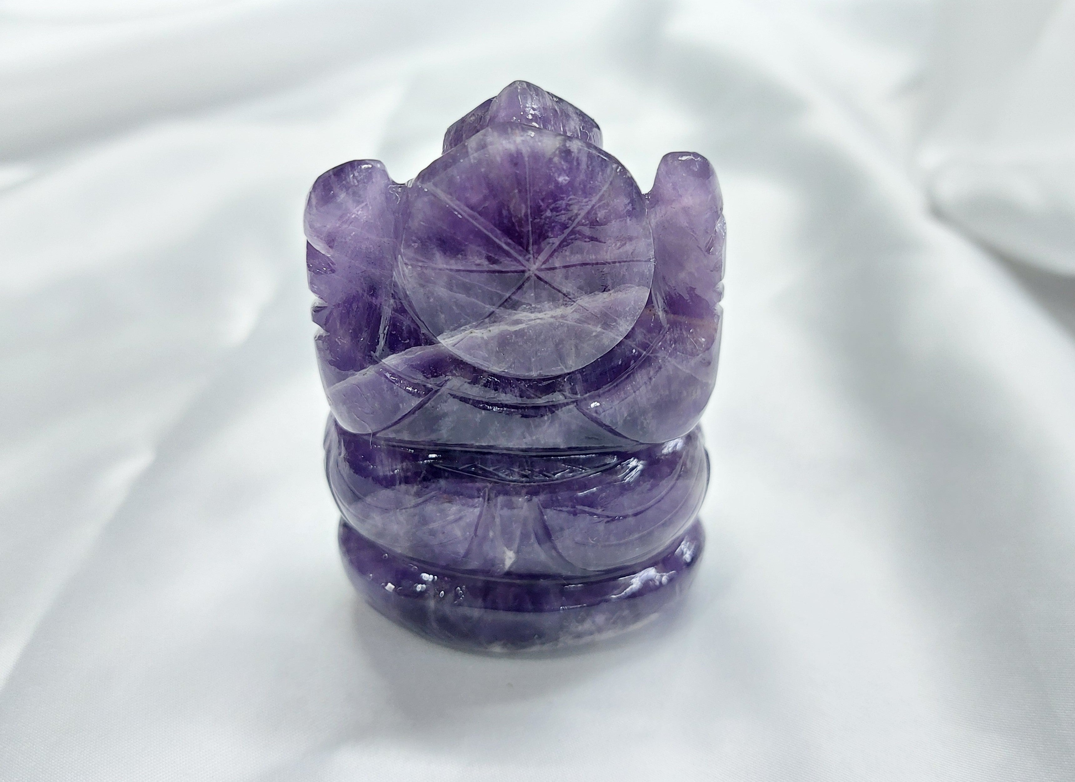 NATURAL AMETHYST BIG GANESH