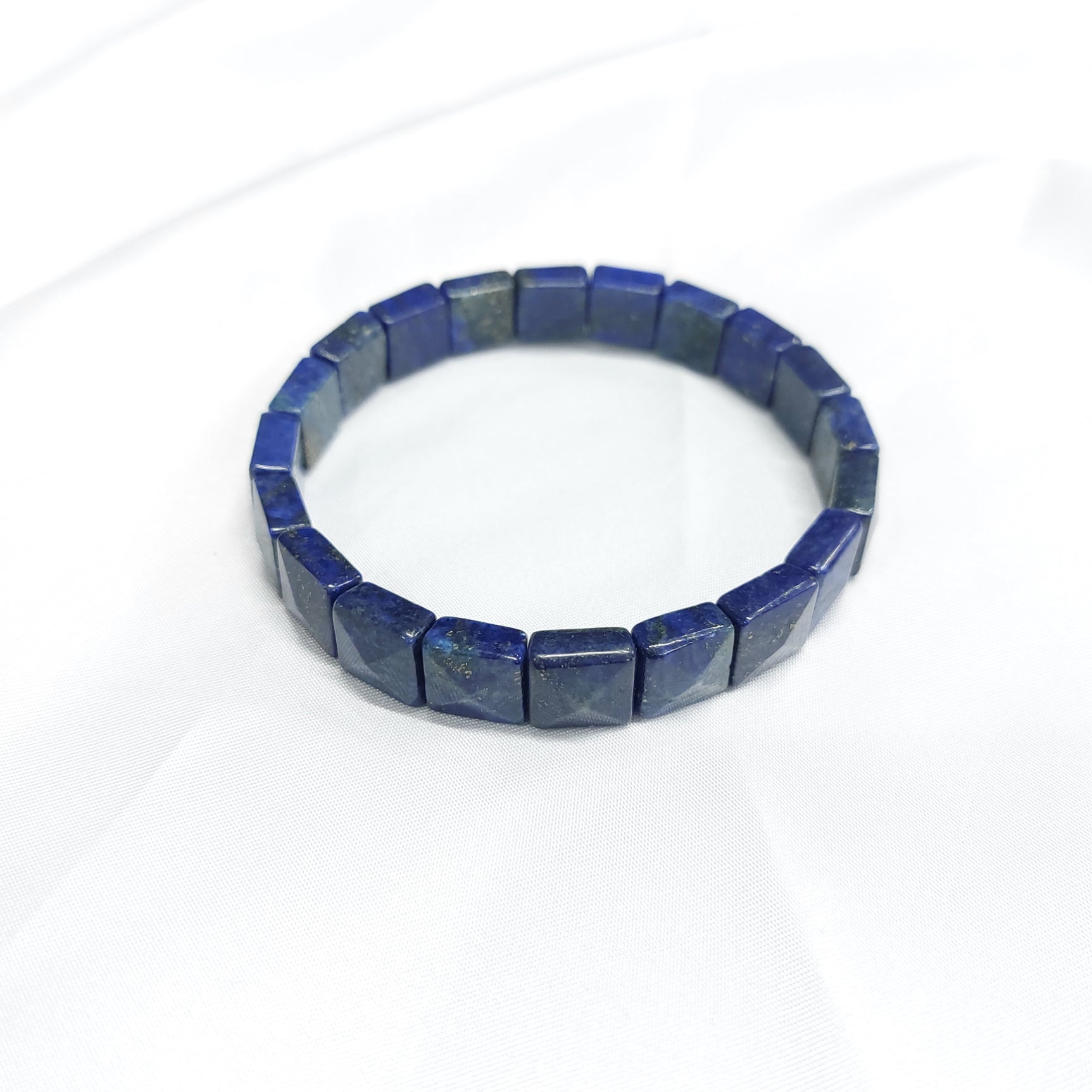 Lapis Lazuli Pyramid Bracelet