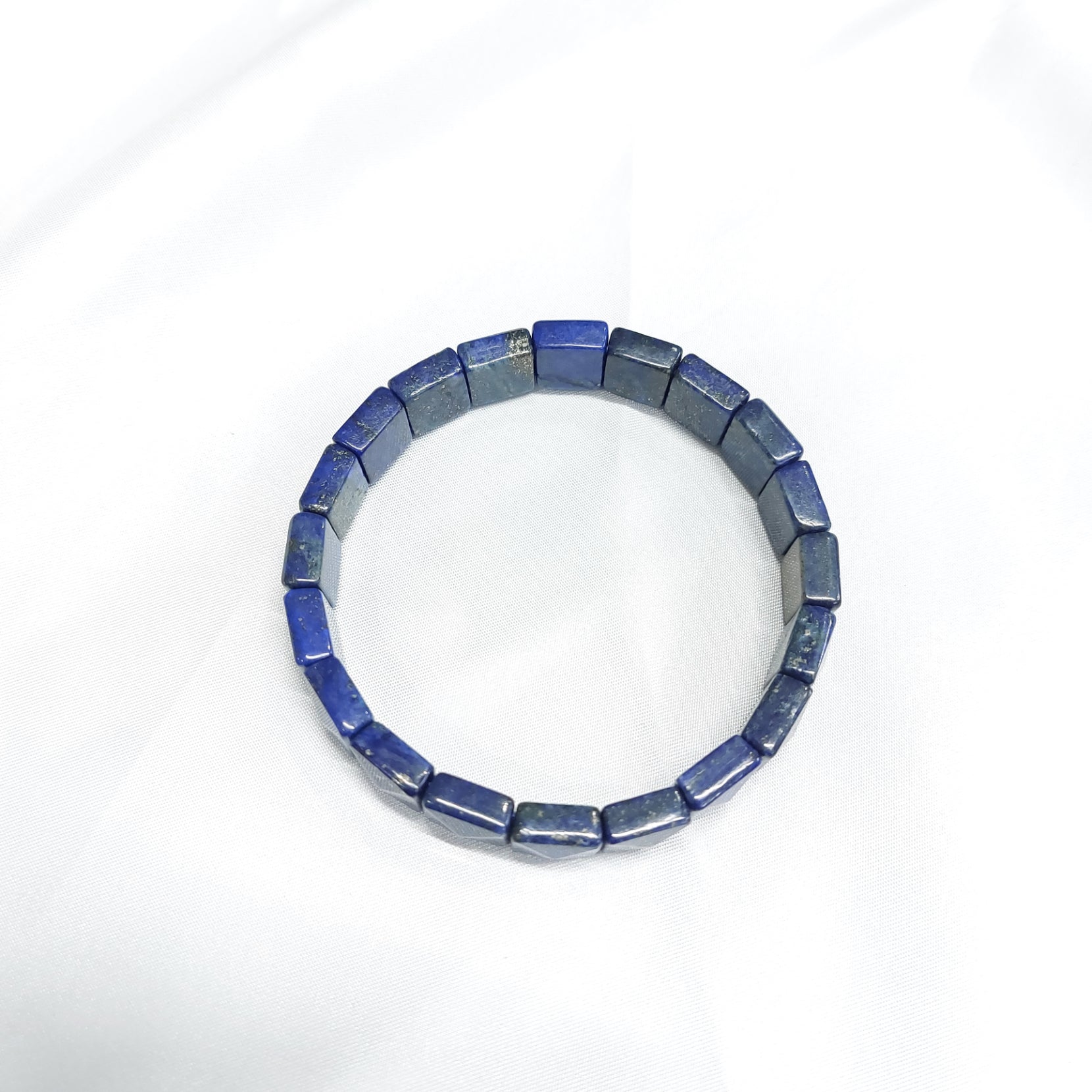 Lapis Lazuli Pyramid Bracelet