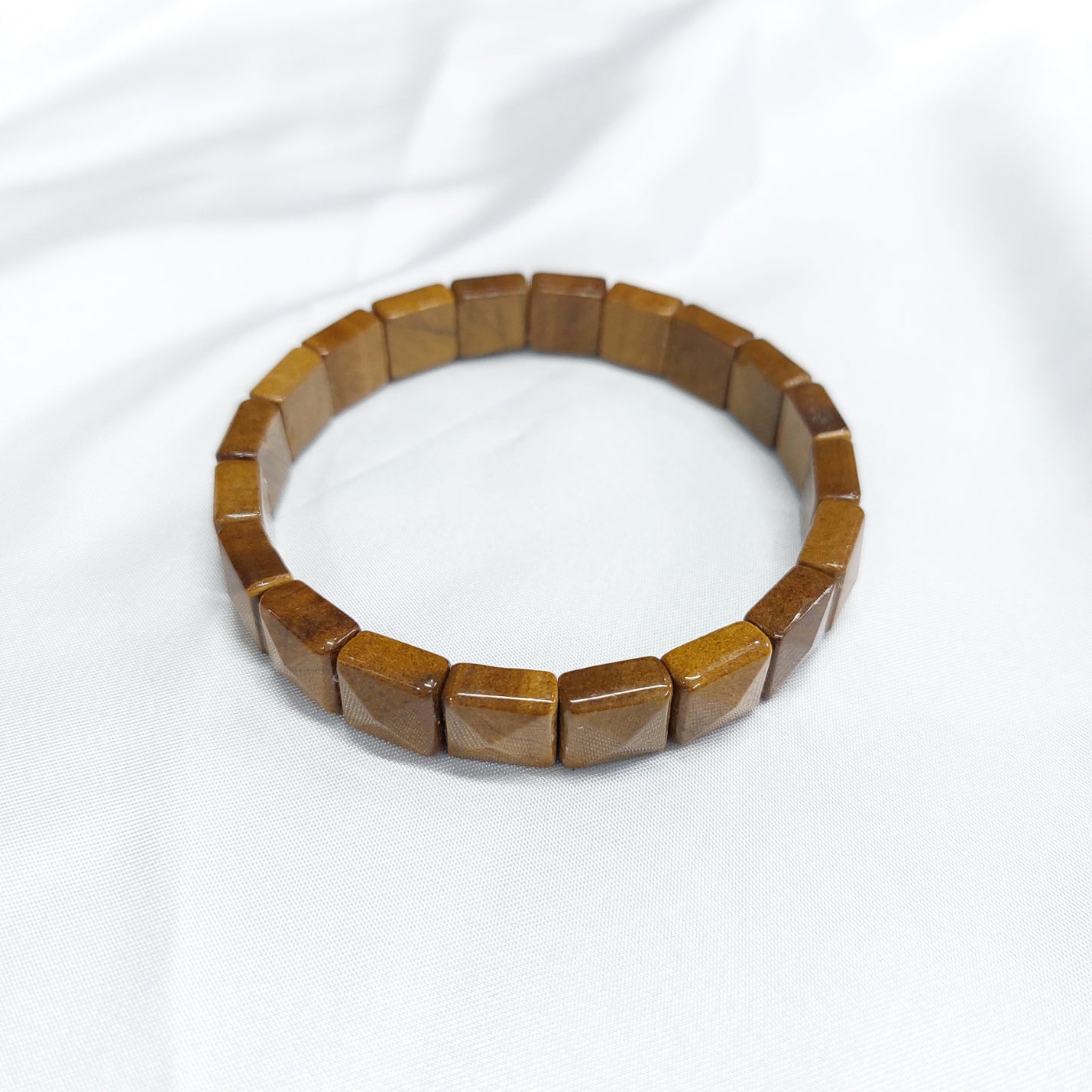 Tiger Eye Pyramid Bracelet