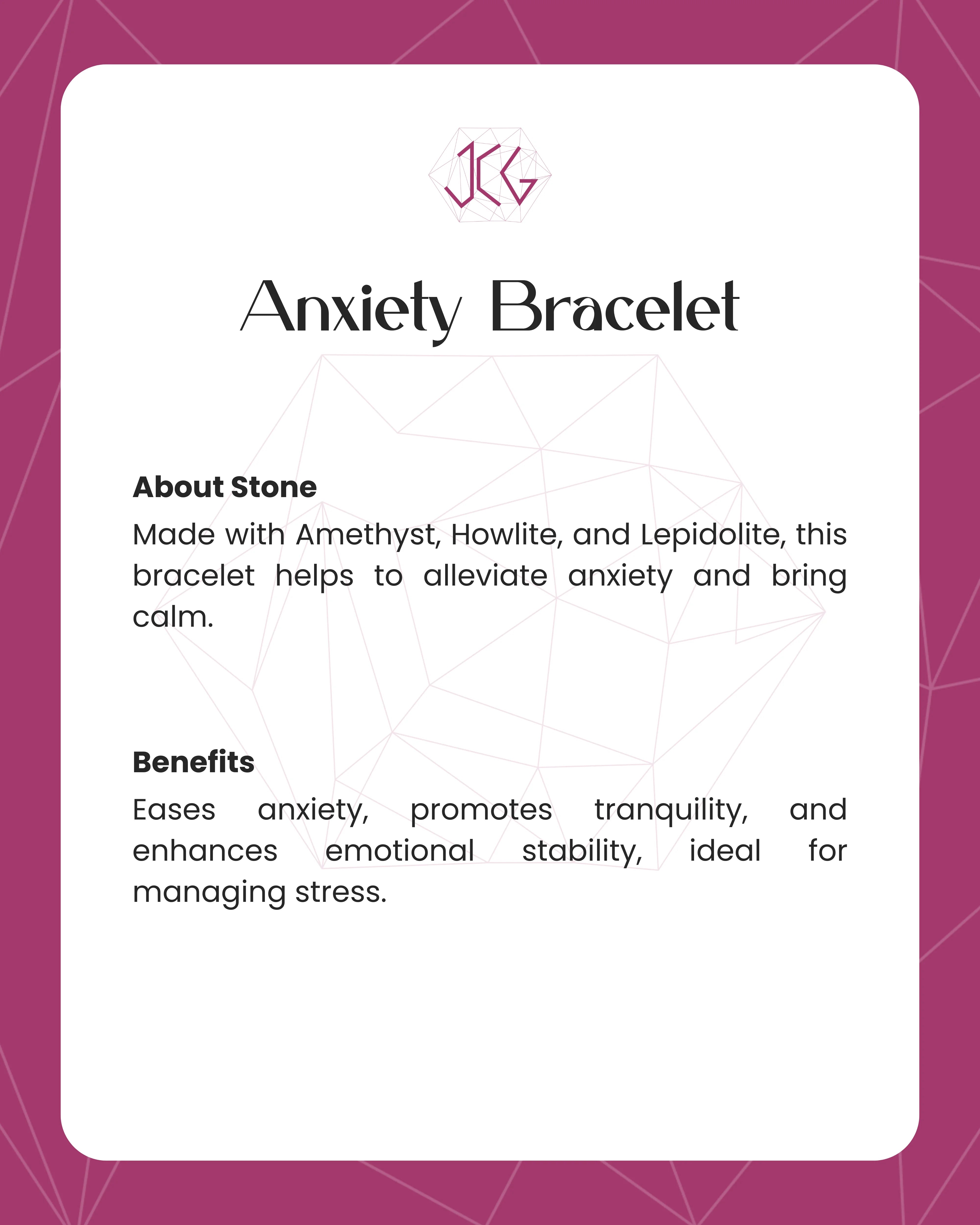 Anxiety Bracelet 8mm