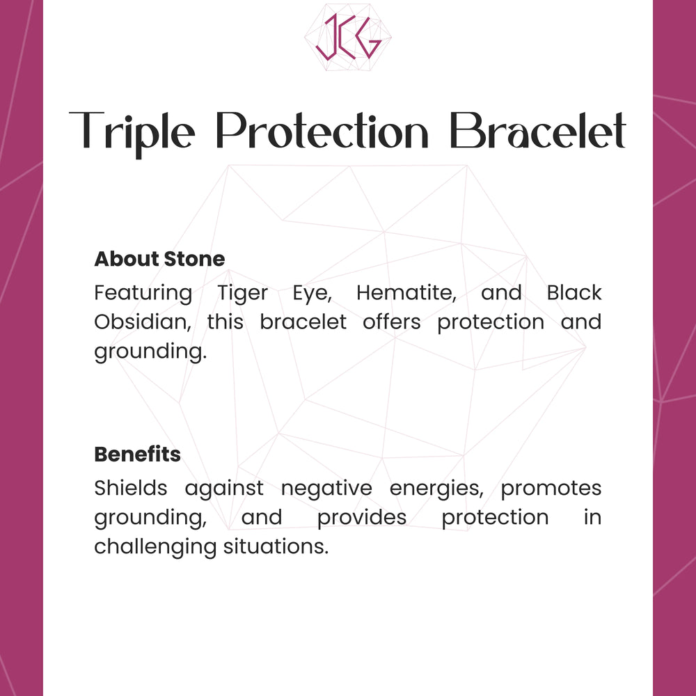 Triple Protection Bracelet 8mm