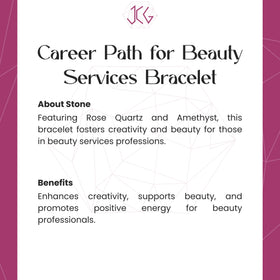 Career Path for Beauty Services Bracelet 8mm