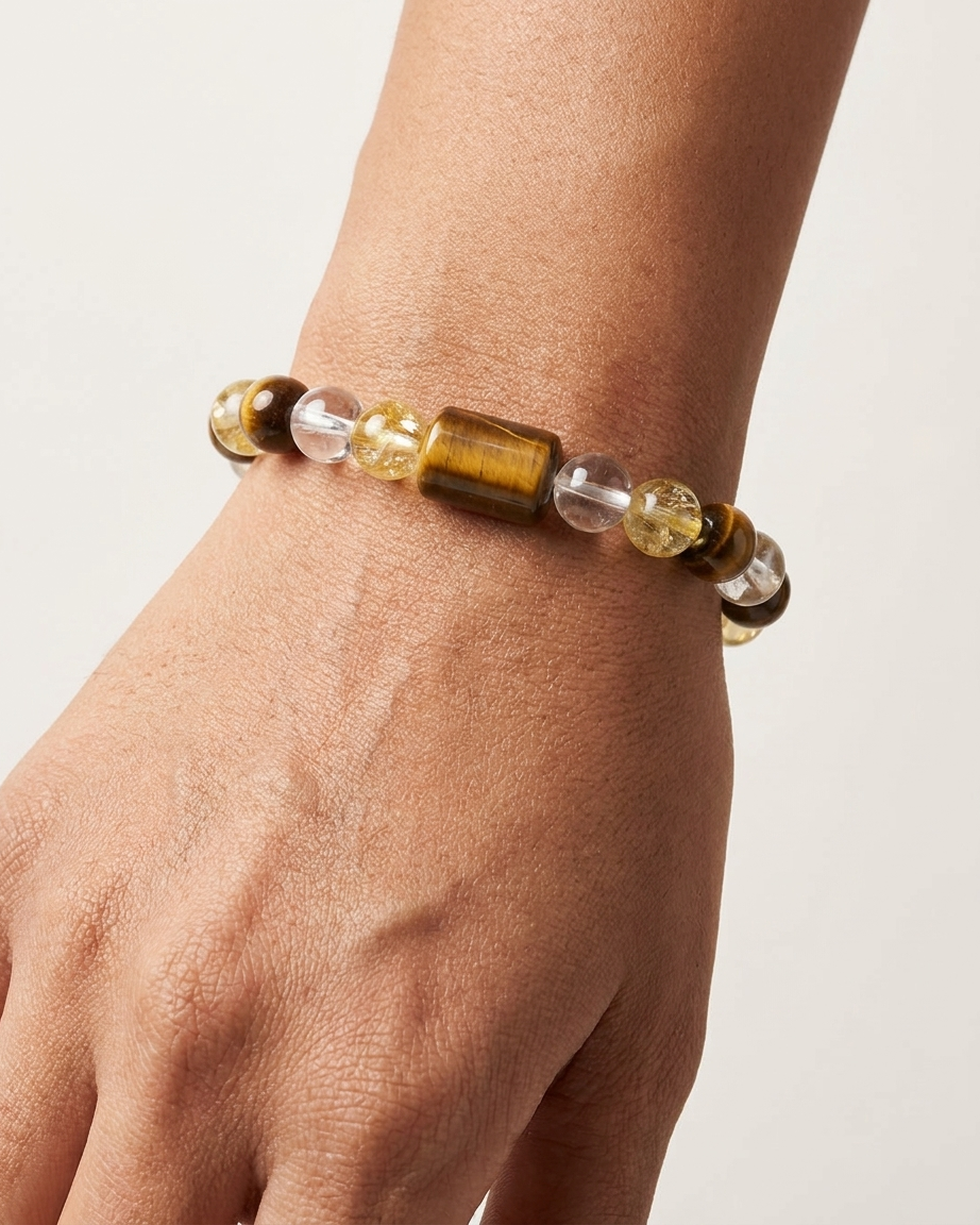 Mulank 3 Bracelet for Birth Dates 3, 12, 21 & 30 | Free Raw Selenite Plate (With Certificate)