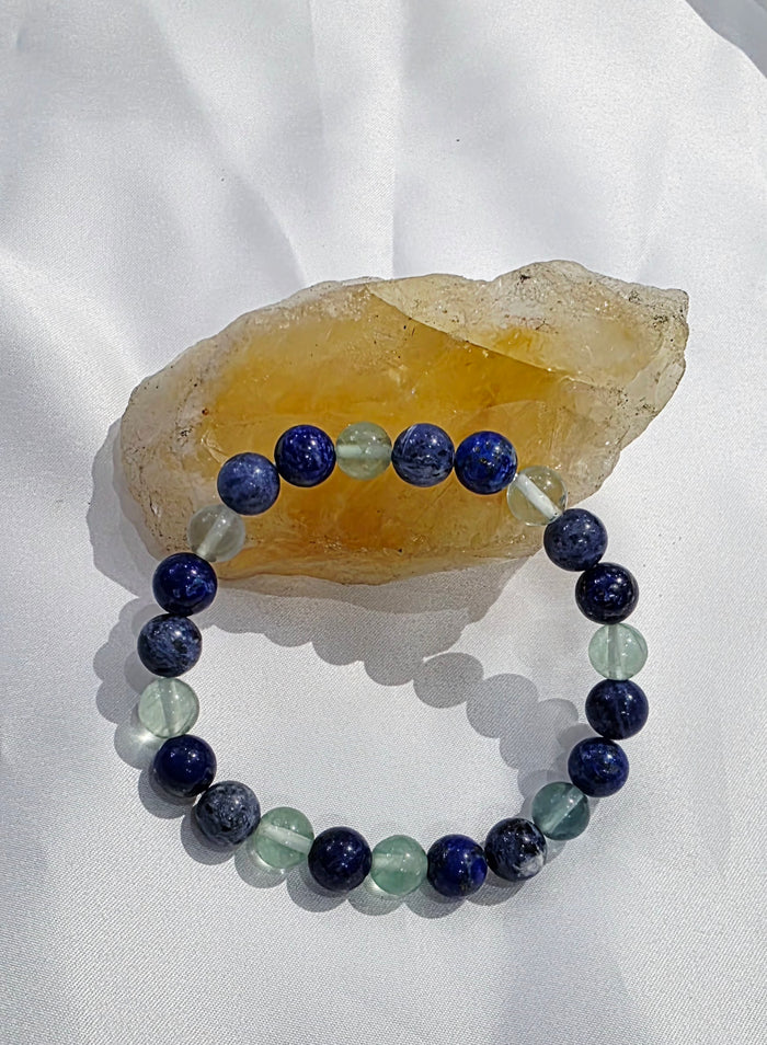 Virgo (Kanya) Zodiac Sign Bracelet 8mm