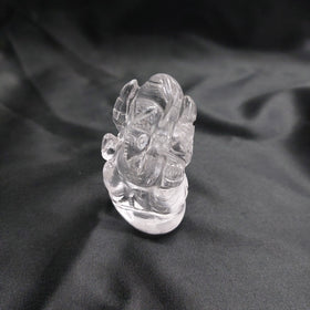 CLEAR QUARTZ LORD GANESH STATUE