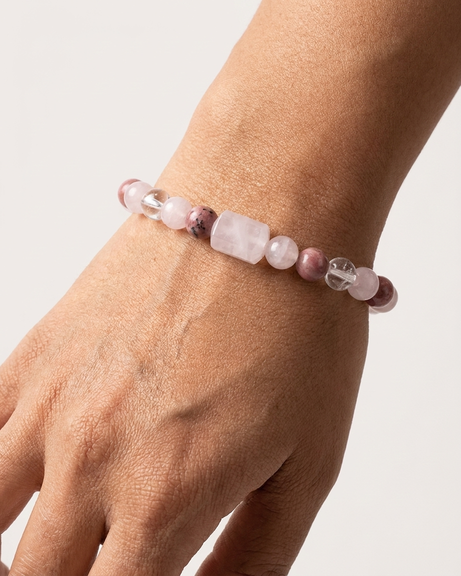 Mulank 6 Bracelet for Birth Dates 6, 15 & 24 | Free Raw Selenite Plate (With Certificate)