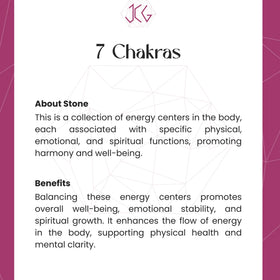 7 Chakras Tree Jaipur Crystal Gems