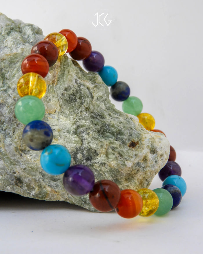 7 Chakras Bracelet 8mm