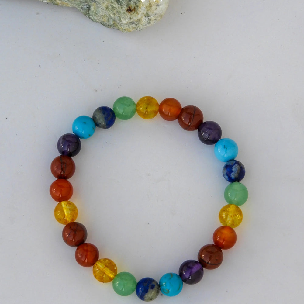7 Chakras Bracelet 8mm