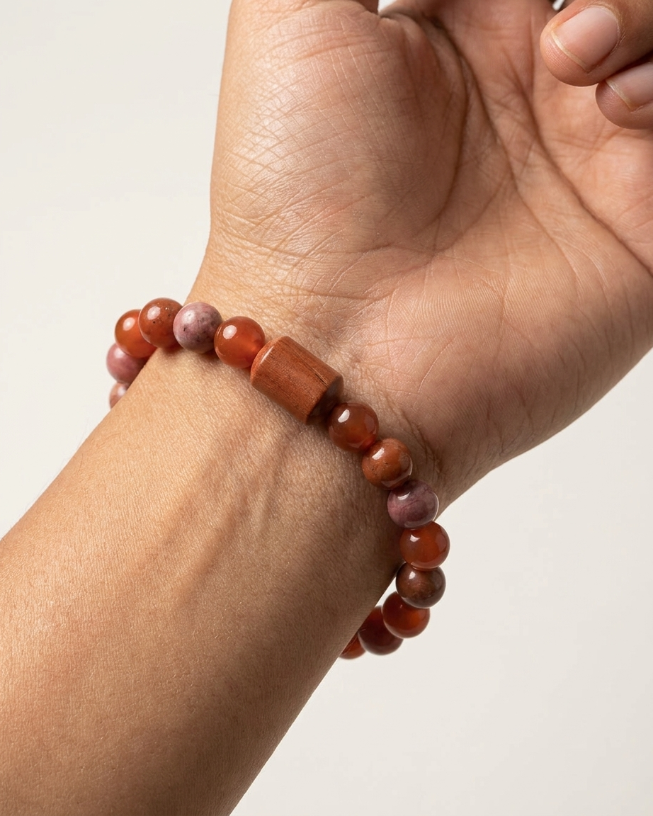 Mulank 9 Bracelet for Birth Dates 9, 18 & 27 | Free Raw Selenite Plate (With Certificate)