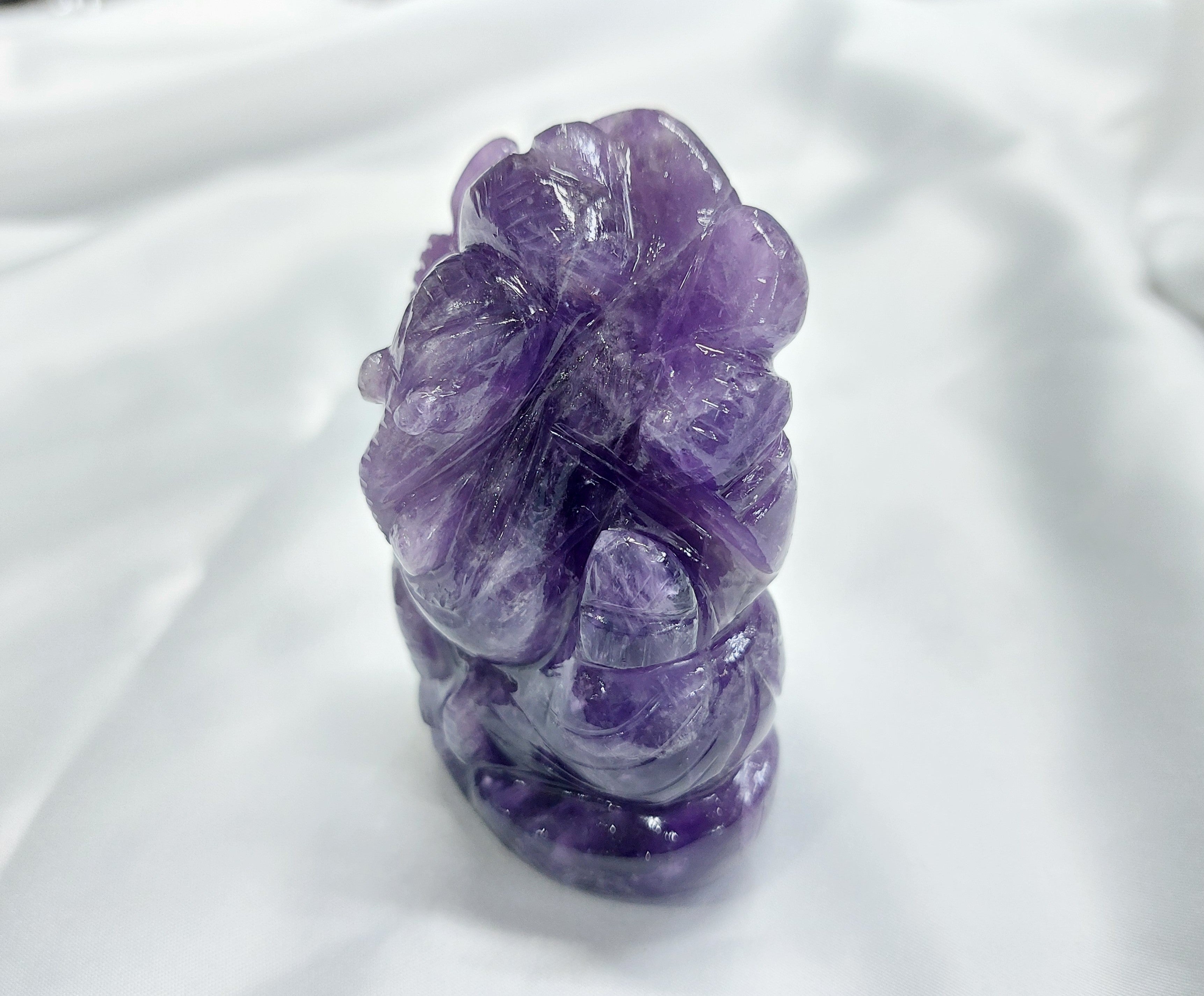 NATURAL AMETHYST BIG GANESH