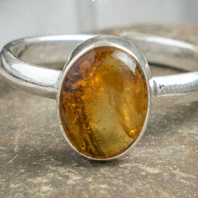 Amber Ring - Jaipur Crystal Gems