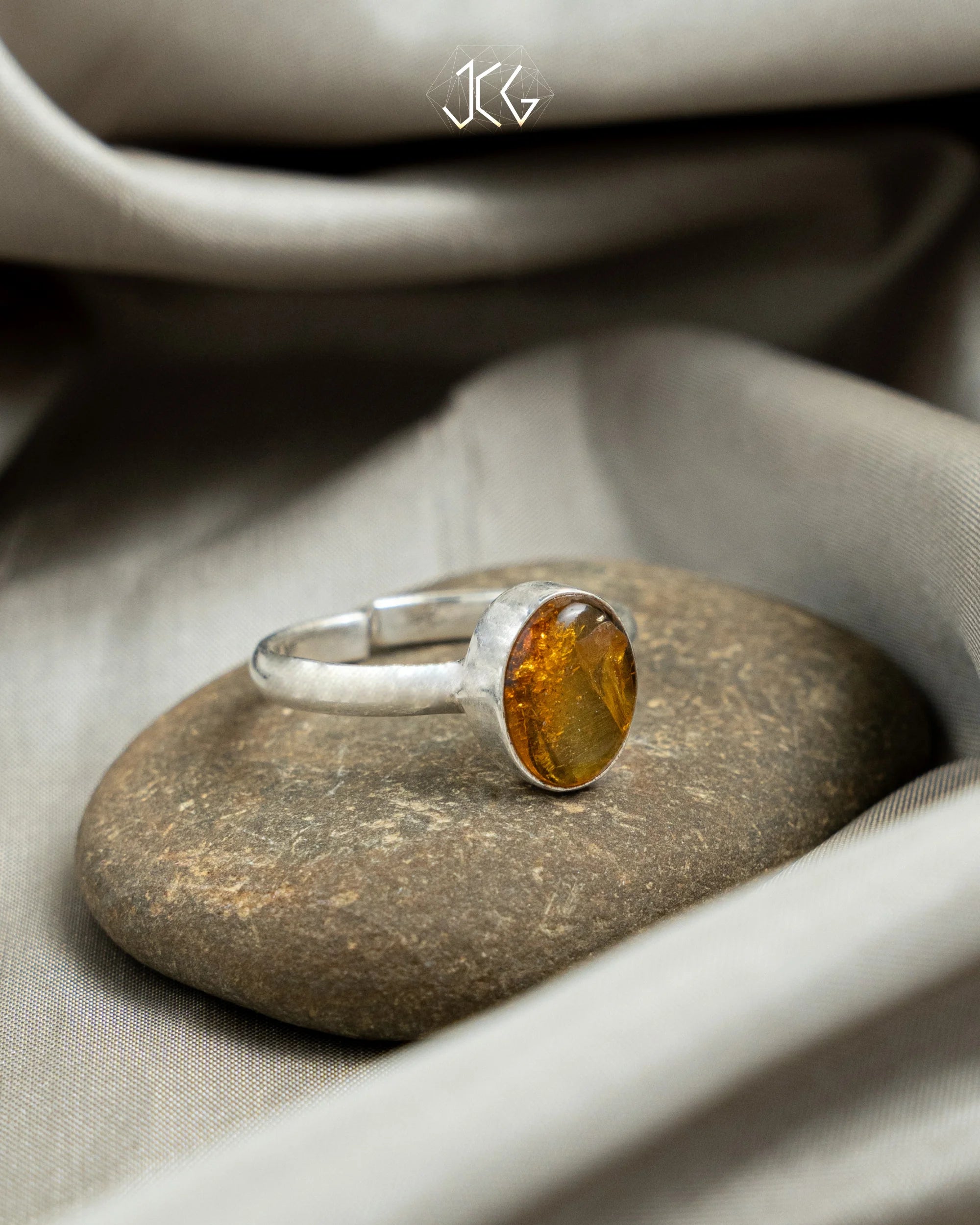 Amber Ring - Jaipur Crystal Gems