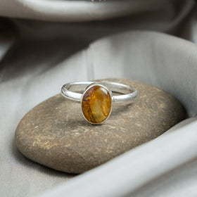 Amber Ring - Jaipur Crystal Gems