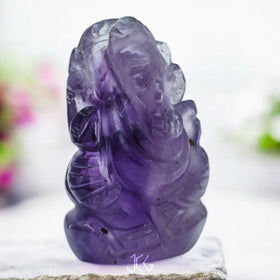 Amethyst Ganesha Jaipur Crystal Gems