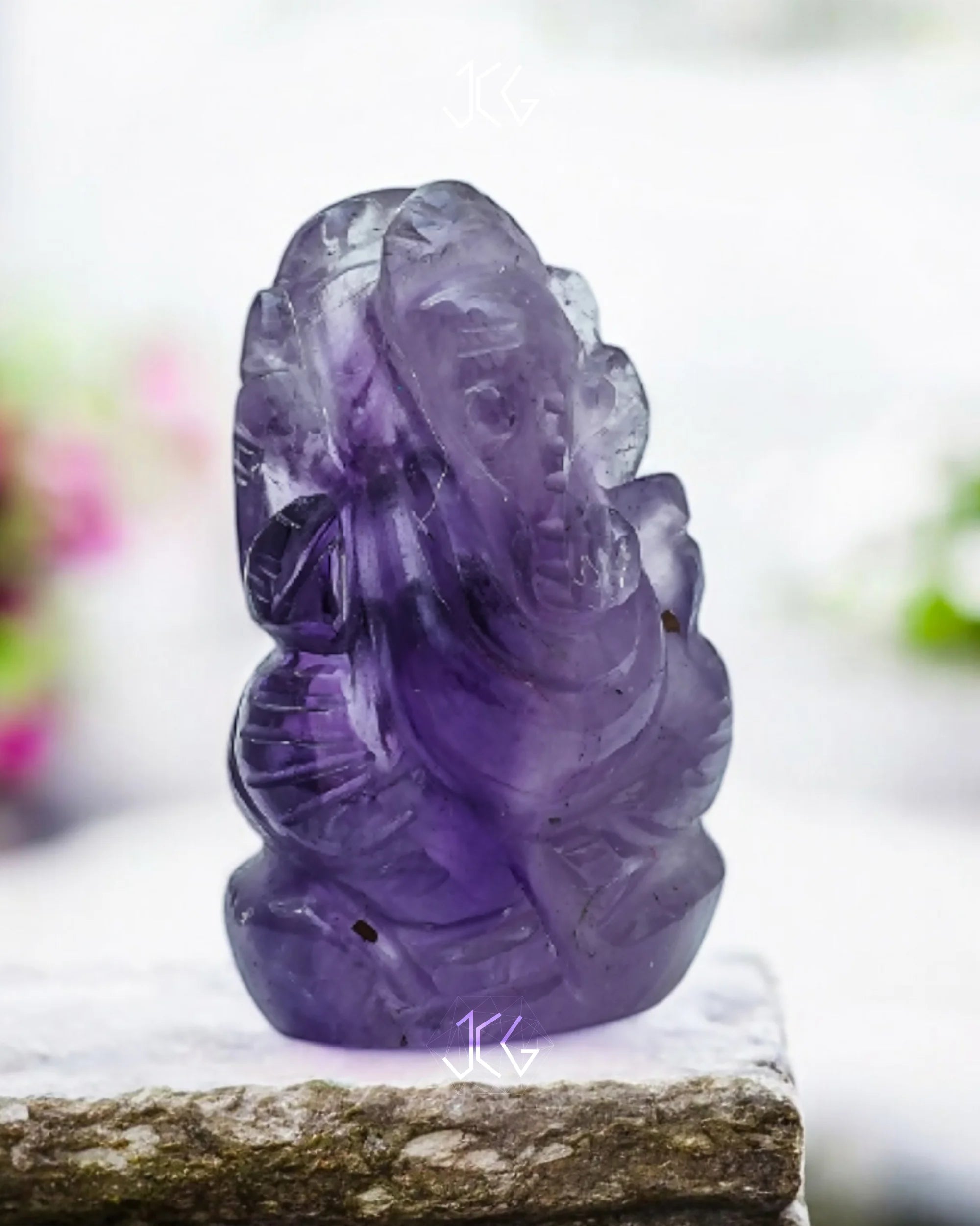 Amethyst Ganesha Jaipur Crystal Gems