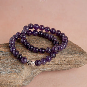 Amethyst Bracelet - Jaipur Crystal Gems