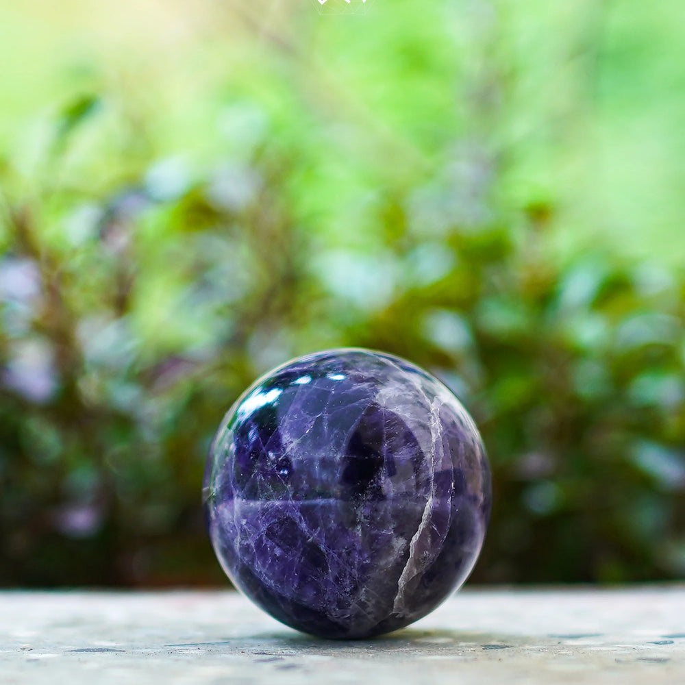 Amethyst Sphere Jaipur Crystal Gems