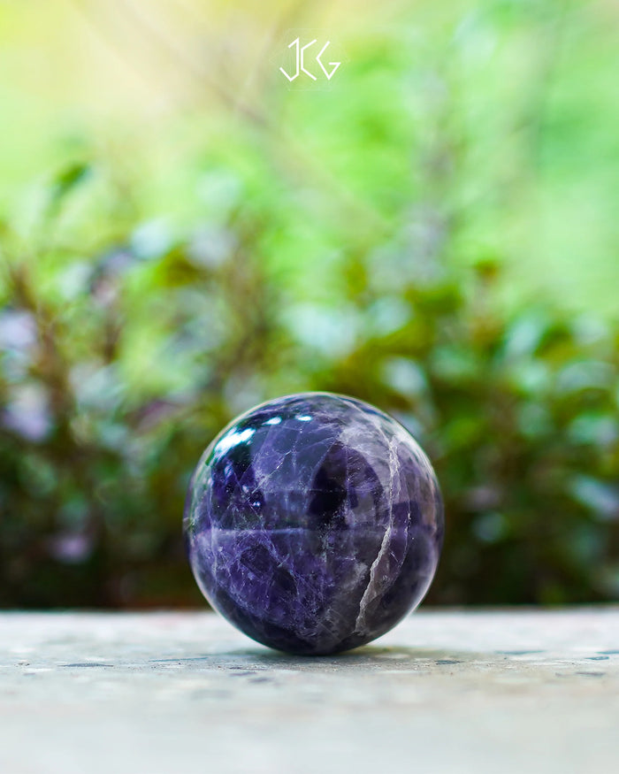 Amethyst Sphere Jaipur Crystal Gems