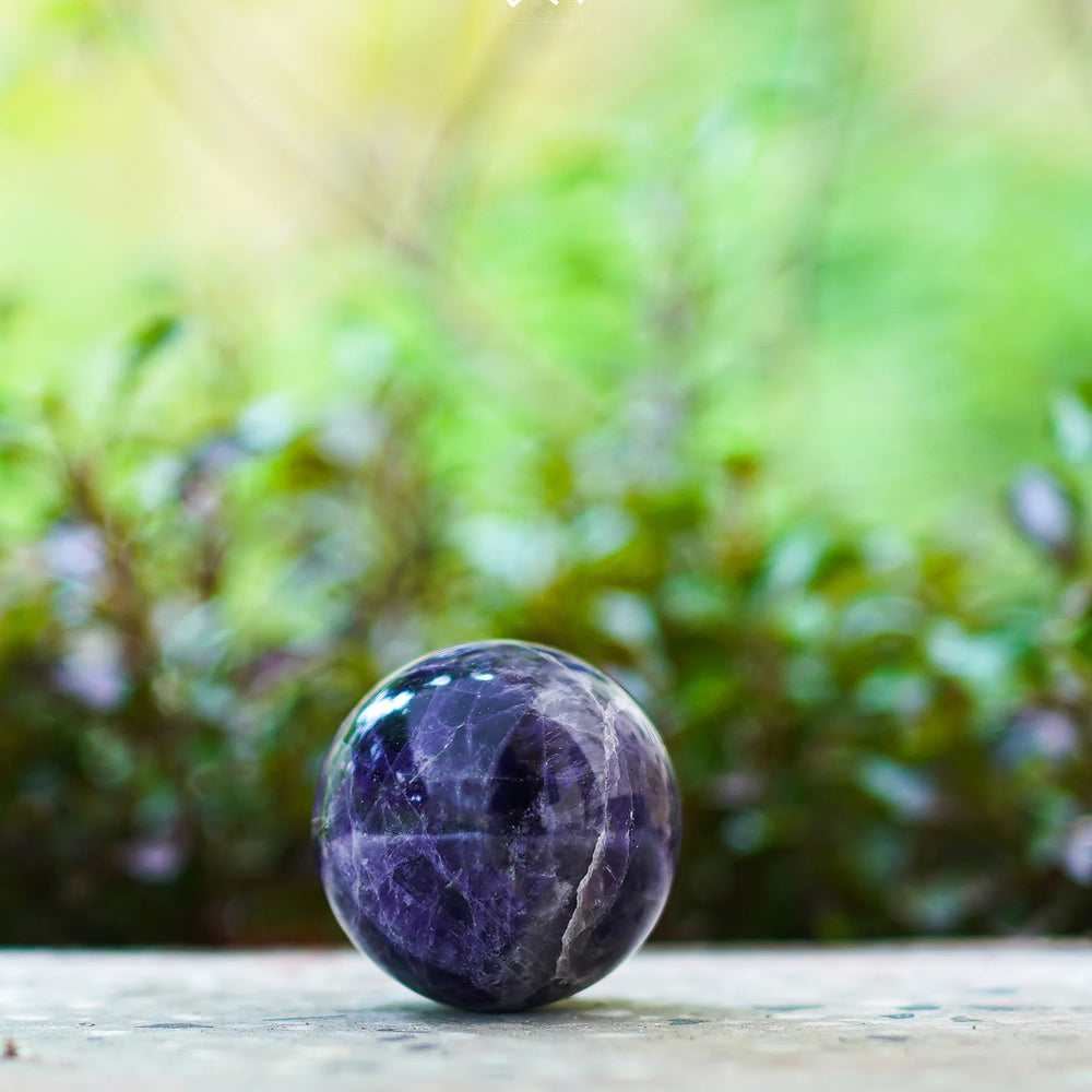 Amethyst Sphere Jaipur Crystal Gems