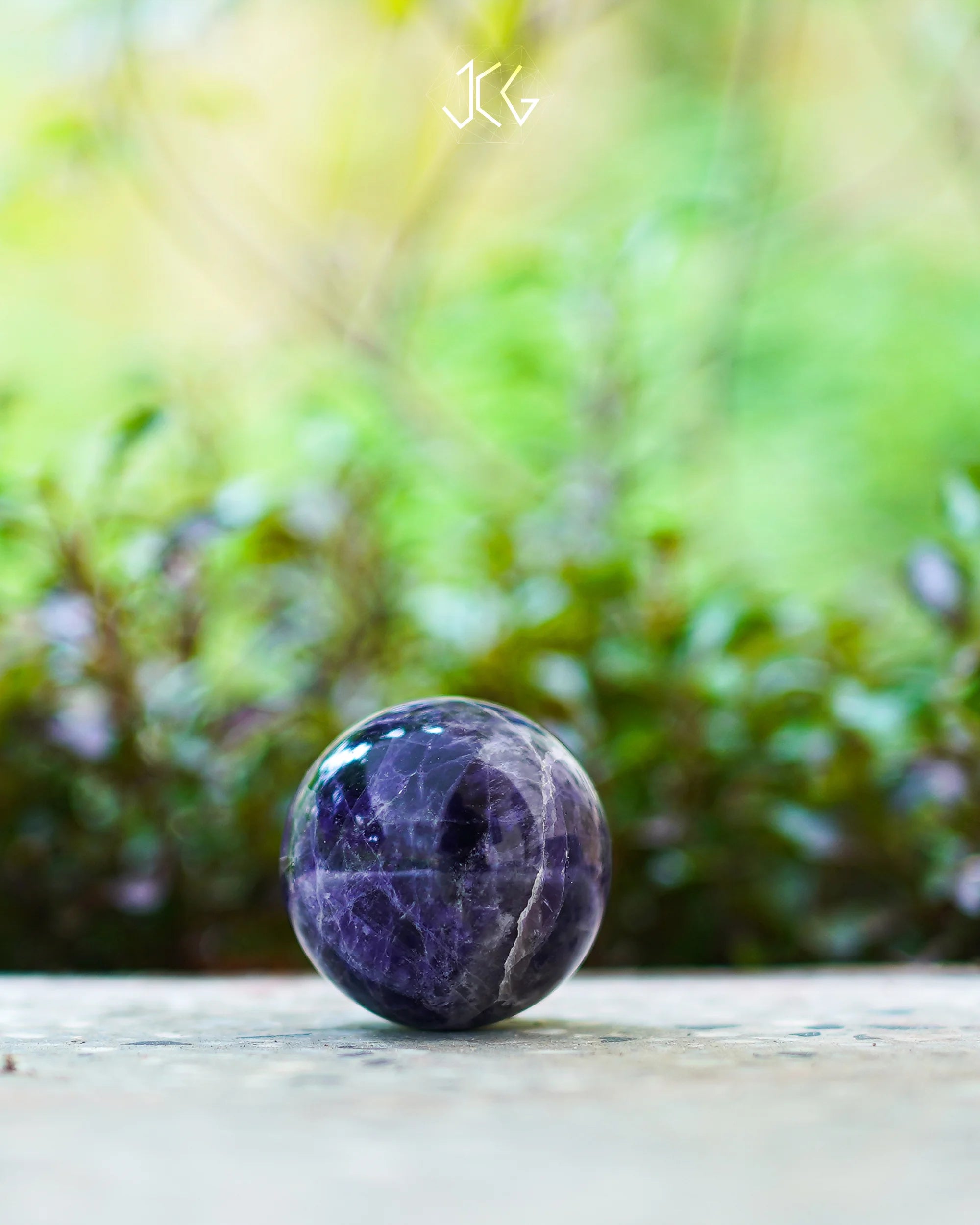 Amethyst Sphere Jaipur Crystal Gems
