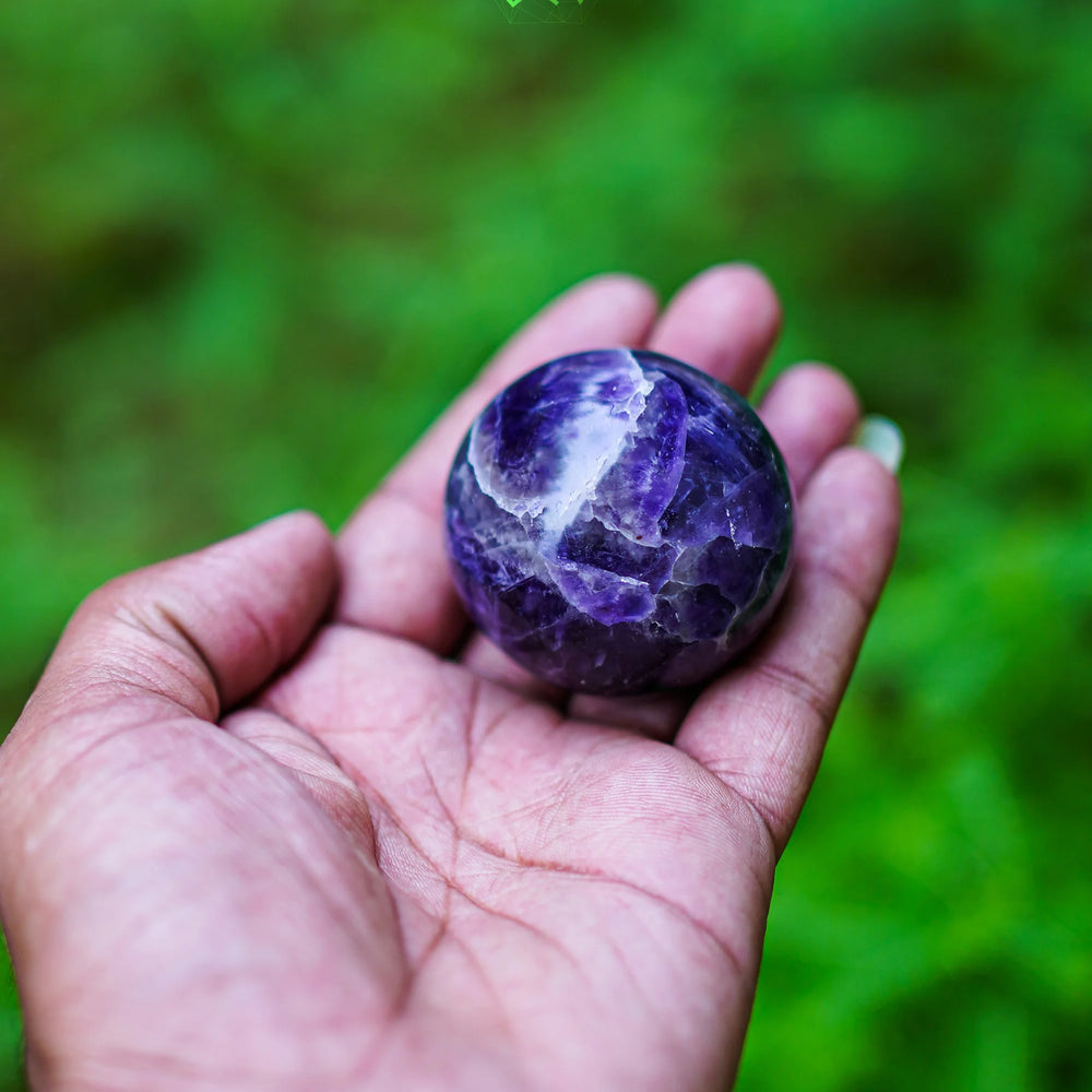 Amethyst Sphere Jaipur Crystal Gems