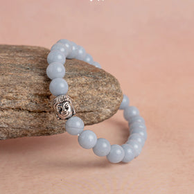 Angelite Bracelet - Jaipur Crystal Gems