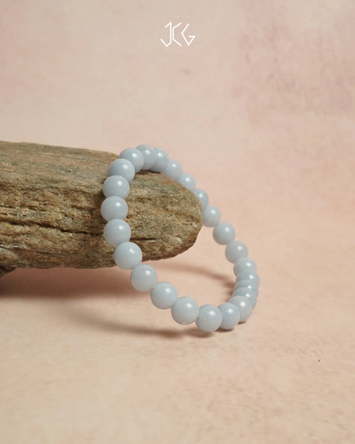 Angelite Bracelet Jaipur Crystal Gems