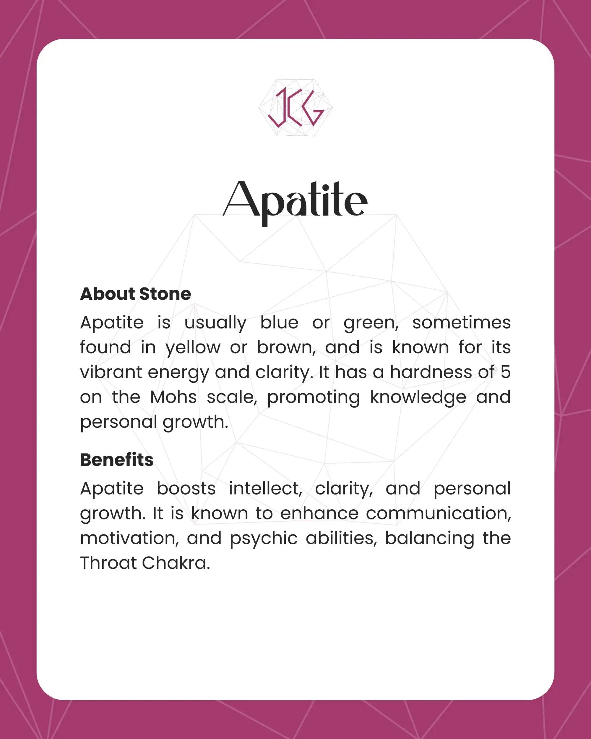 Apatite Bracelet Jaipur Crystal Gems