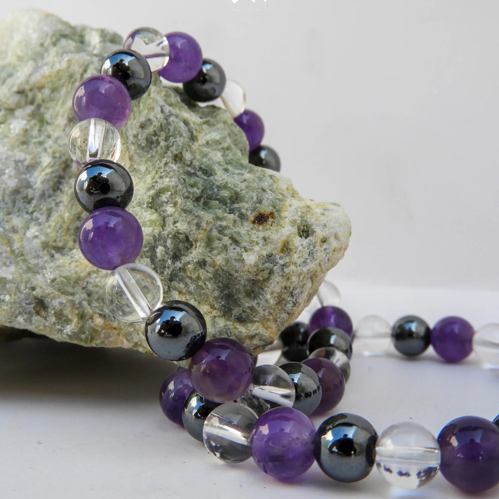 Aquarius (Kumbha) Zodiac Sign Bracelet 8mm