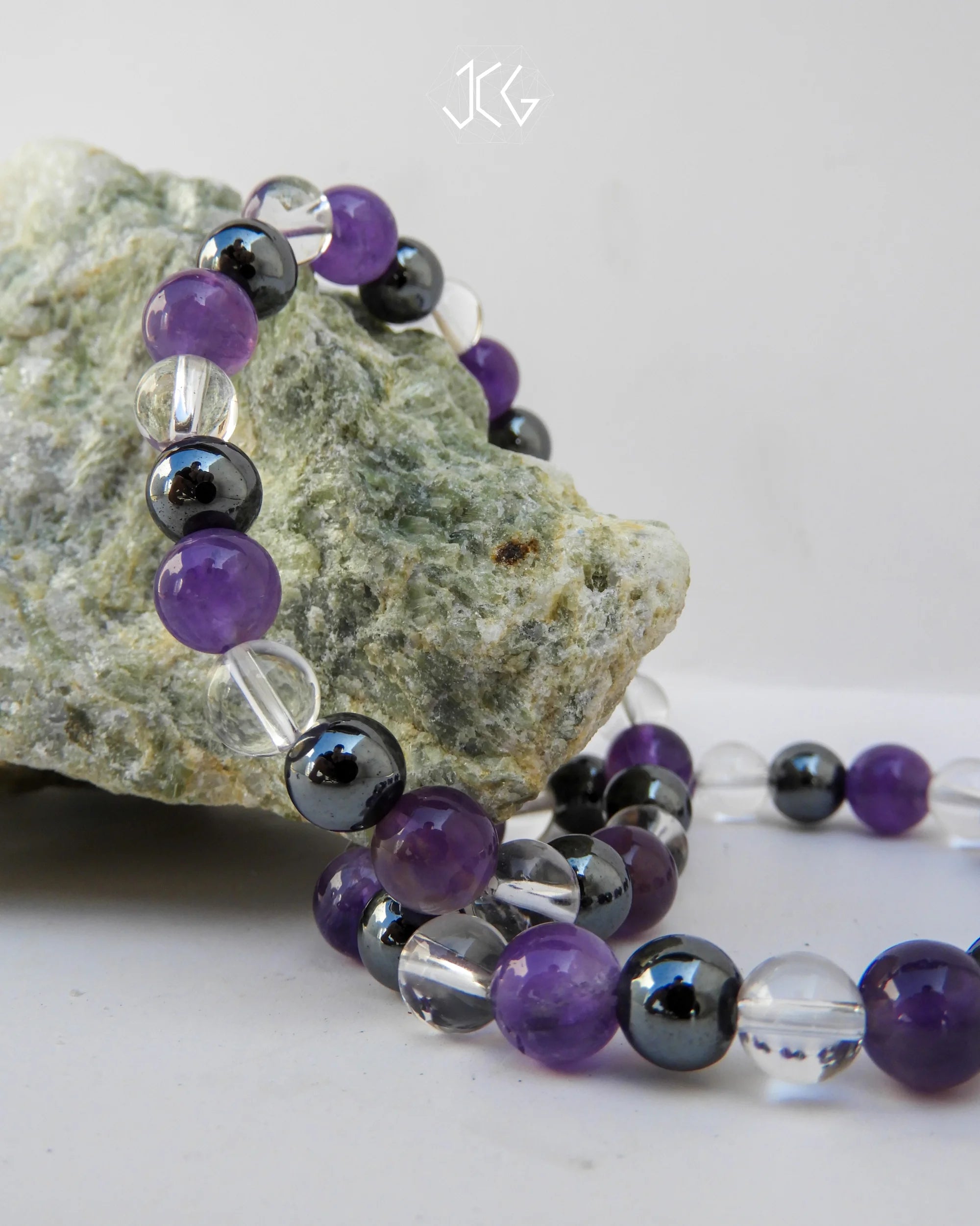 Aquarius (Kumbha) Zodiac Sign Bracelet 8mm