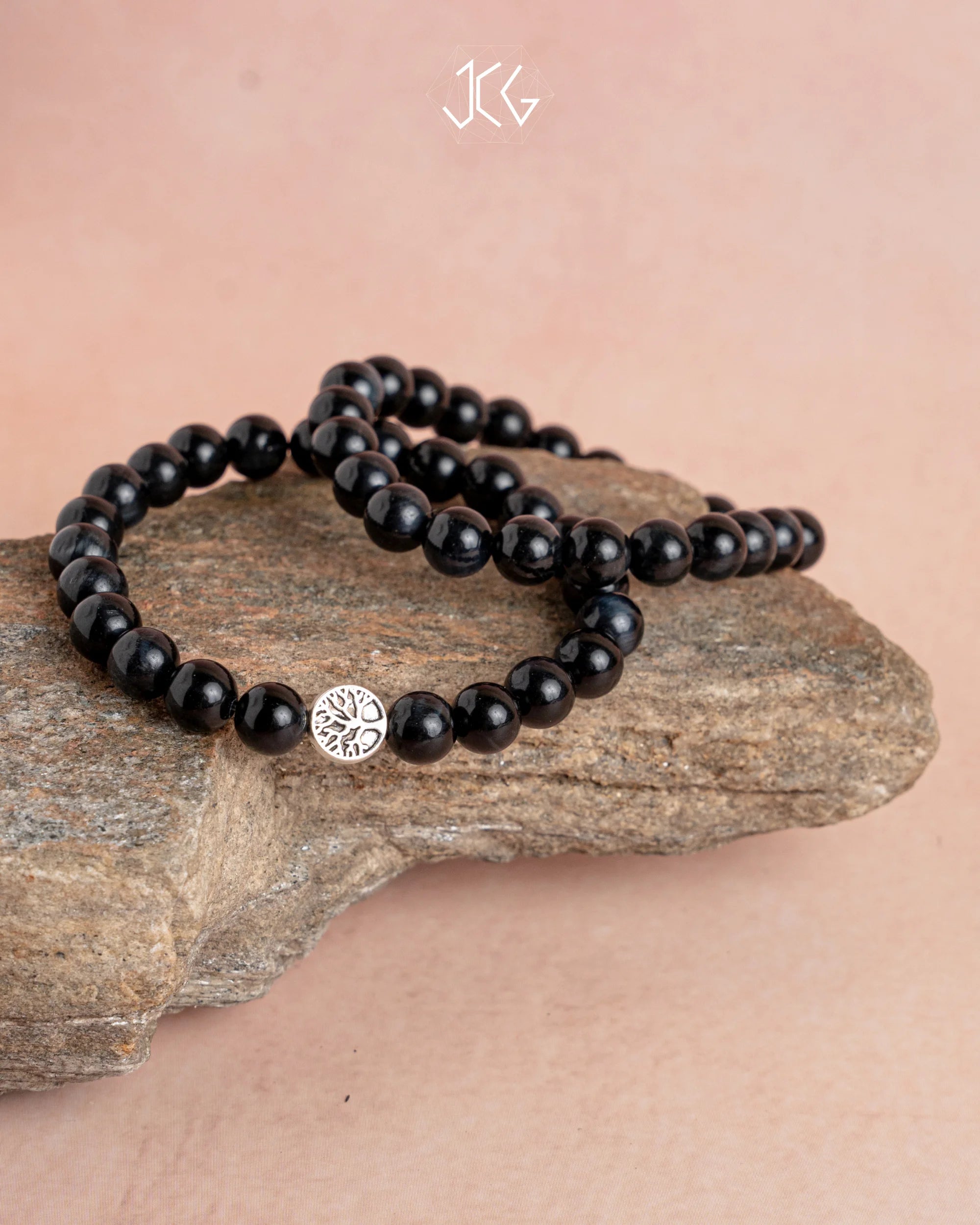 Black Tourmaline Bracelet Jaipur Crystal Gems