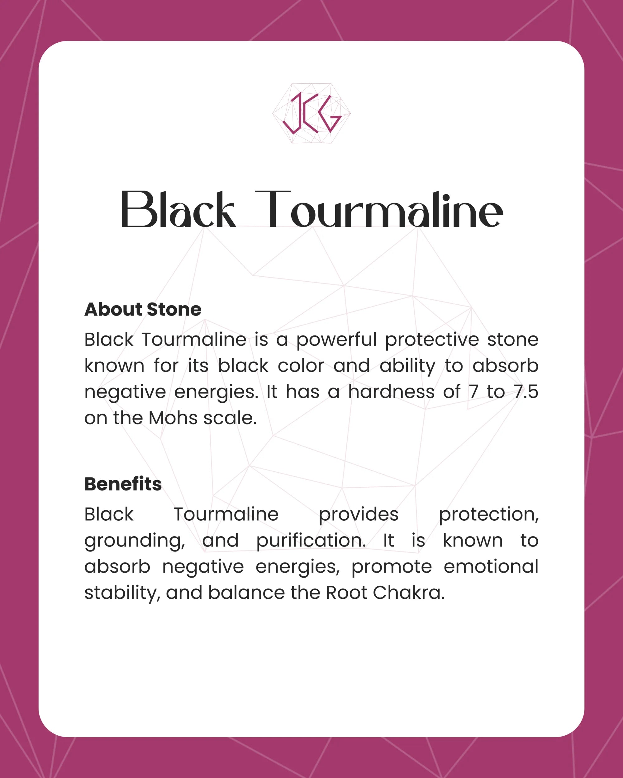 Black Tourmaline Bracelet Jaipur Crystal Gems