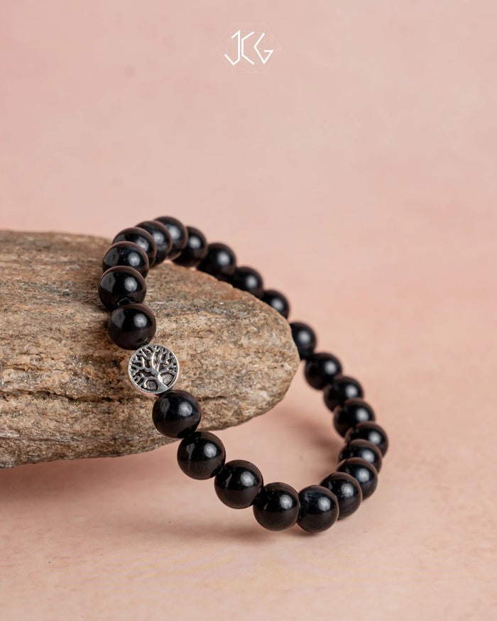 Black Onyx Bracelet - Jaipur Crystal Gems